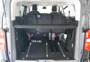 Tavita portbagaj Toyota Proace Verso ( in spate rand doi cu bancheta maxim spate ) 2016 - 2023 - Img 2