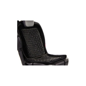 Husa cu bile protectie scaun auto negru