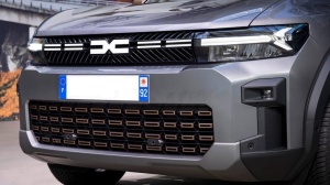 Logo grila bara fata - original Dacia sigla noua - Img 2