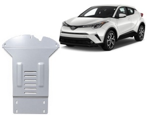 Scut antifurt din aluminiu pentru catalizator Toyota C-HR 2016 - 2023