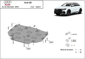 Scut cutie de viteză Audi Q8 2018 - 2026 - Img 3