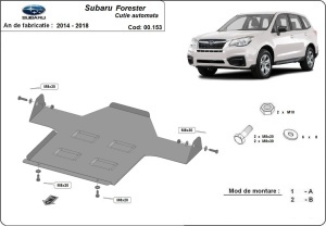 Scut cutie de viteză automată Subaru Forester 2014 - 2018 - Img 3