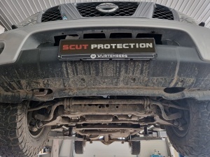 Scut cutie de viteză din aluminiu Nissan Pathfinder 2005 - 2015 - Img 11