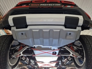 Scut cutie de viteza Volkswagen Amarok - Aluminium 2022 - 2026 - Img 7