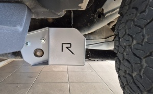 Scut de protecție din aluminiu pentru senzorul brațului de suspensie spate Ford Ranger Raptor 2023 - 2026 - Img 10