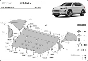 Scut motor BYD Seal U 2024 - 2026 - Img 3