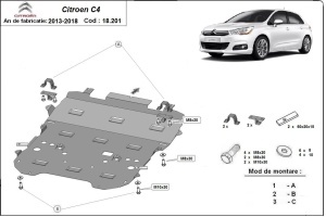 Scut motor Citroen C4 2013 - 2018 - Img 3