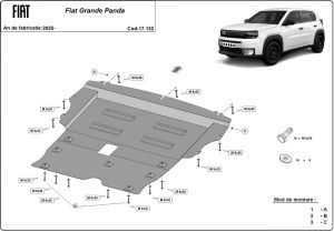 Scut motor Fiat Grande Panda 2025 - 2026 - Img 3