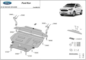 Scut motor Ford KA+ 2014 - 2020 - Img 3