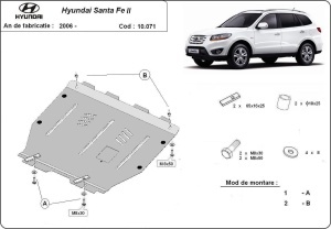 Scut motor Hyundai Santa Fe 2006 - 2011 - Img 3