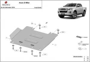 Scut motor Isuzu D-Max 2019 - 2026 - Img 3