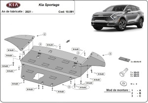 Scut motor Kia Sportage 2021 - 2026 - Img 3