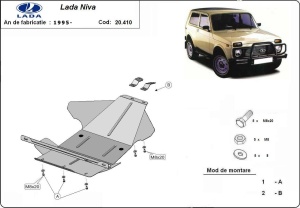 Scut motor Lada Niva 1995 - 2020 - Img 3