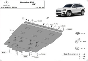 Scut motor Mercedes GLB X247 2018 - 2026 - Img 3