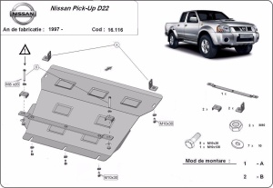 Scut motor Nissan Pick Up (D22) 1997 - 2004 - Img 3