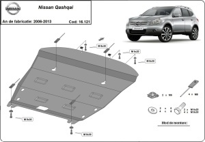Scut motor Nissan Qashqai 2006 - 2013 - Img 3