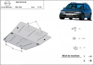 Scut motor Opel Vectra B 1995 - 2001 - Img 3