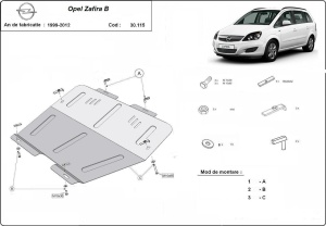 Scut motor Opel Zafira B 2005 - 2011 - Img 3