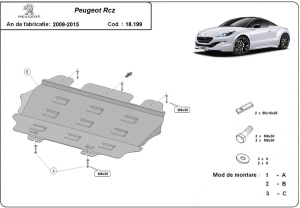 Scut motor Peugeot Rcz 2009 - 2015 - Img 3