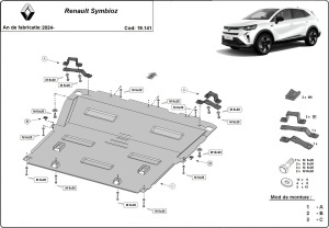 Scut motor Renault Symbioz 2024 - 2026 - Img 3