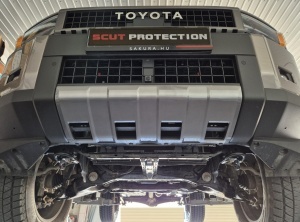 Scut motor si grup fata Toyota Land Cruiser 250 - Aluminiu 2024 - 2026 - Img 6