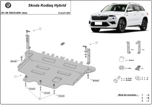 Scut motor Skoda Kodiaq 2024 - 2026 - Img 3