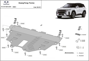 Scut motor Ssangyong Torres 2022 - 2026 - Img 3