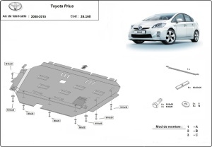 Scut motor Toyota Prius 2008 - 2015 - Img 3