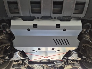 Scut radiator din aluminiu Toyota Land Cruiser 250 2024 - 2026 - Img 6