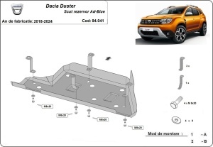 Scut rezervor AdBlue Dacia Duster 2018 - 2024 - Img 3