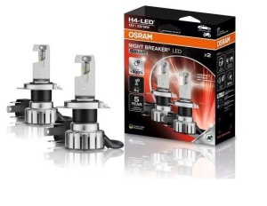 SET BECURI LED H4 OSRAM NIGHT BREAKER LED SMART