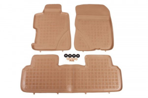 Set covorase cauciuc bej Honda Civic VIII Sedan 2005 - 2011