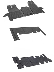 Set covorase cauciuc Ford Transit Custom ( cutie automata ) 2020 - 2022