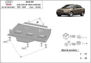 Scut cutie de viteză automată Audi A4 B6 2000 - 2005 - Img 3