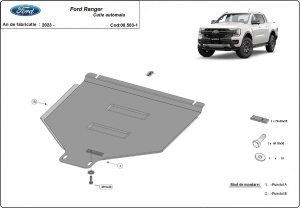 Scut cutie de viteză automată Ford Ranger 2023 - 2026 - Img 2