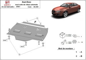 Scut cutie de viteză automată Seat Exeo 2008 - 2013 - Img 3