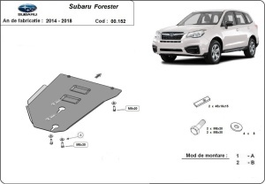 Scut cutie de viteză manuală Subaru Forester 4 2014 - 2018 - Img 3
