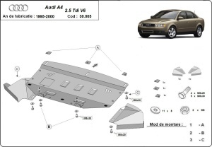 Scut motor Audi A4 B5 1997 - 2000 - Img 3