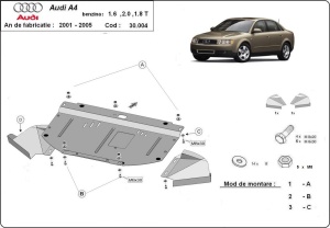 Scut motor Audi A4 B6 2000 - 2005 - Img 3