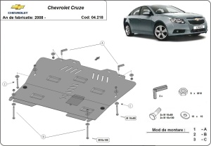 Scut motor Chevrolet Cruze 2008 - 2016 - Img 3