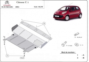 Scut motor Citroen C 1 2005 - 2014 - Img 3