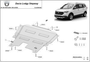 Scut motor Dacia Lodgy Stepway 2014 - 2022 - Img 3