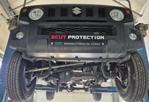 Scut motor din aluminiu Suzuki Jimny 2018 - 2026 - Img 6