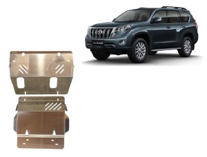 Scut motor din aluminiu Toyota Land Cruiser 150 2009 - 2023