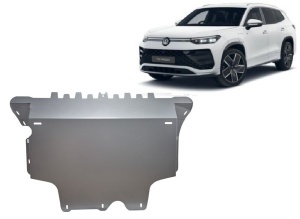 Scut motor din aluminiu VW Tayron 2018 - 2026