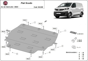 Scut motor Fiat Scudo 2022 - 2026 - Img 3