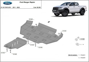 Scut motor Ford Ranger Raptor 2020 - 2023 - Img 3