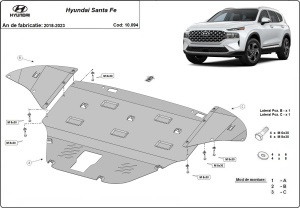 Scut motor Hyundai Santa Fe 2018 - 2023