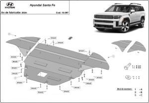 Scut motor Hyundai Santa Fe 2024 - 2026 - Img 3