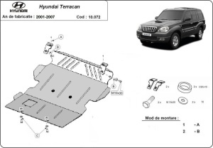 Scut motor Hyundai Terracan 2001 - 2007 - Img 3